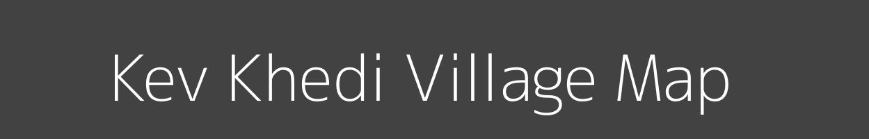 Map of Kev Khedi Village in Madhya Pradesh Image