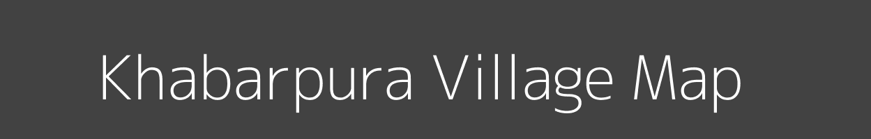 Map of Khabarpura Village in Rajasthan Image