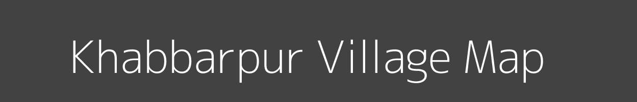 Map of Khabbarpur Village in Uttar Pradesh Image