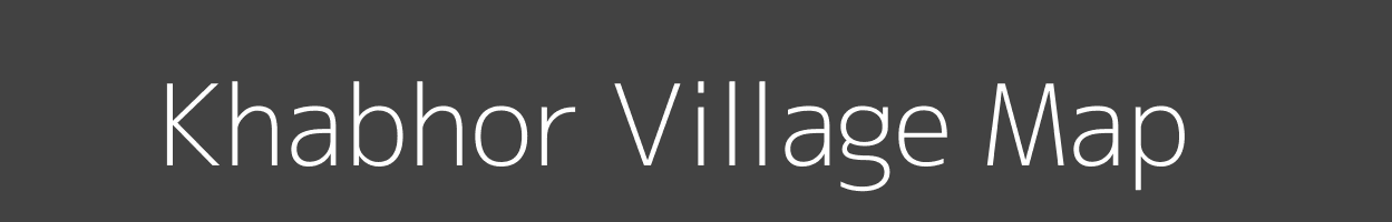 Map of Khabhor Village in Uttar Pradesh Image