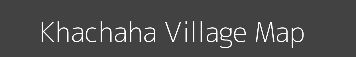 Map of Khachaha Village in Uttar Pradesh Image