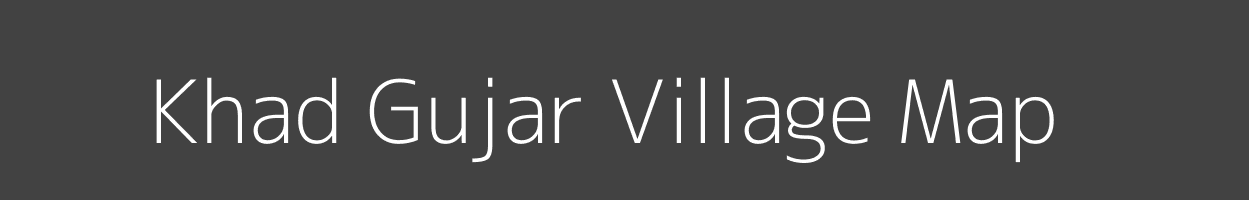 Map of Khad Gujar Village in Uttar Pradesh Image