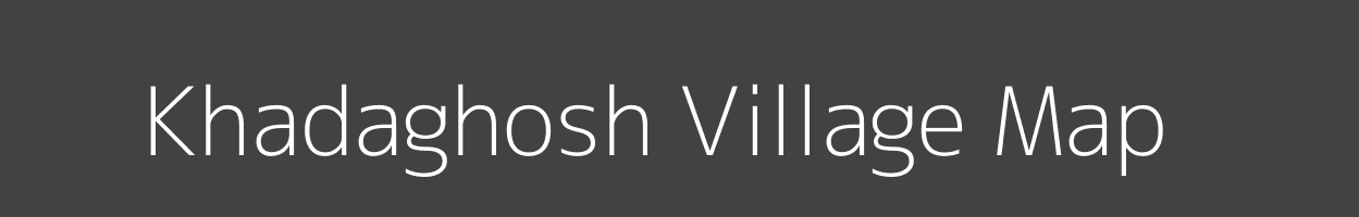 Map of Khadaghosh Village in West Bengal Image