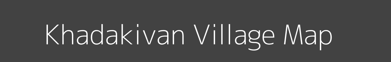 Map of Khadakivan Village in Madhya Pradesh Image