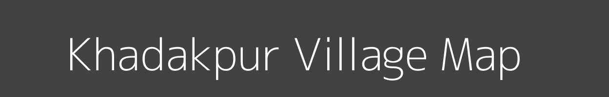 Map of Khadakpur Village in Uttarakhand Image