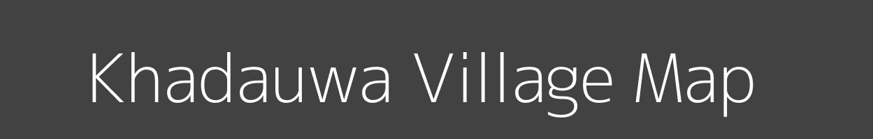 Map of Khadauwa Village in Uttar Pradesh Image