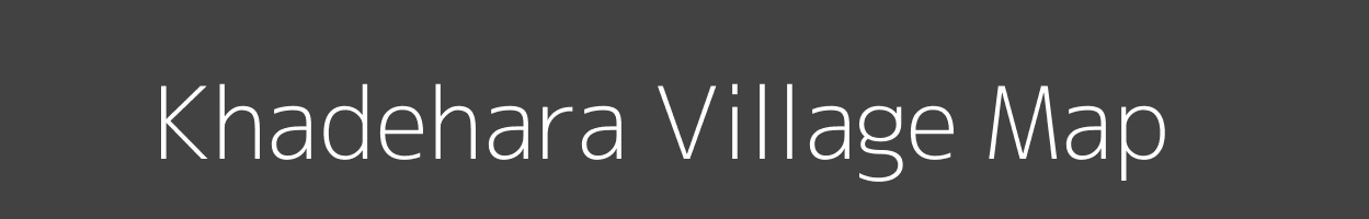 Map of Khadehara Village in Uttar Pradesh Image