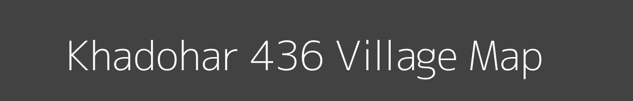 Map of Khadohar 436 Village in Himachal Pradesh Image