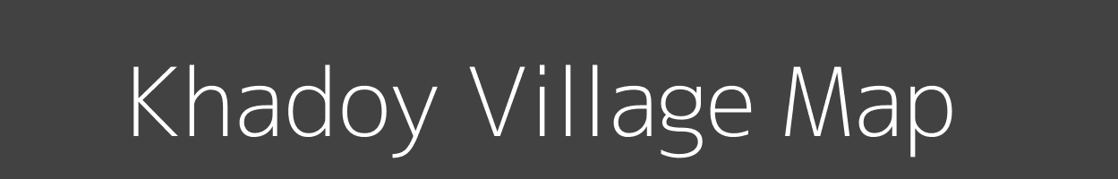 Map of Khadoy Village in Madhya Pradesh Image