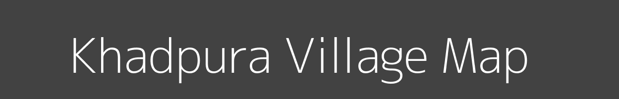 Map of Khadpura Village in Madhya Pradesh Image