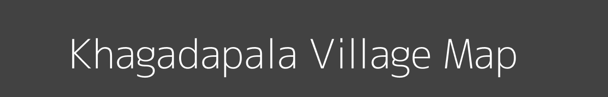 Map of Khagadapala Village in Odisha Image