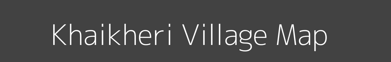 Map of Khaikheri Village in Uttar Pradesh Image