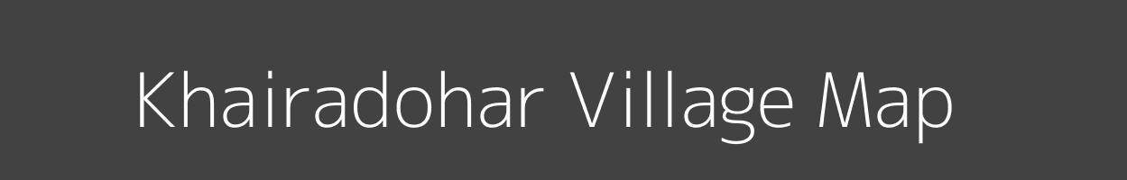 Map of Khairadohar Village in Jharkhand Image