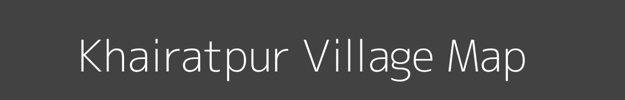 Map of Khairatpur Village in Uttar Pradesh Image