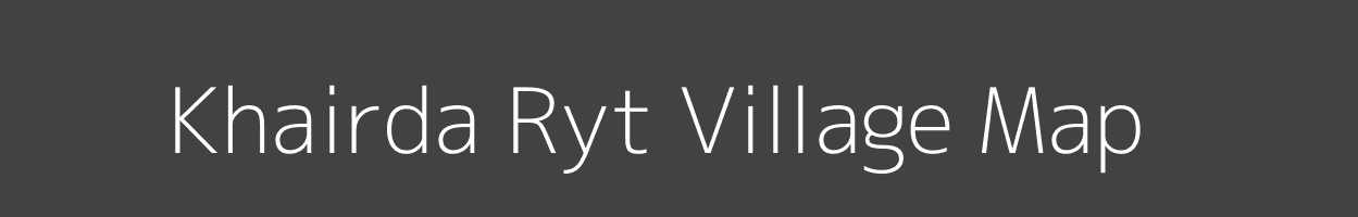 Map of Khairda Ryt Village in Madhya Pradesh Image