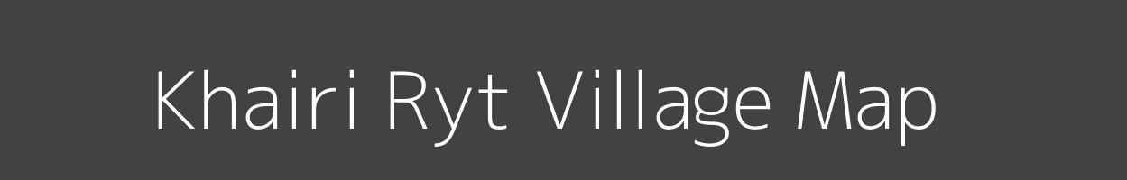 Map of Khairi Ryt Village in Madhya Pradesh Image