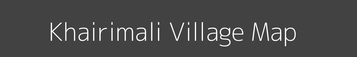 Map of Khairimali Village in Madhya Pradesh Image