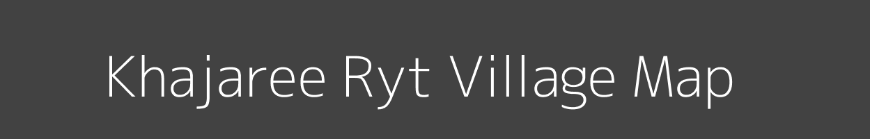 Map of Khajaree Ryt Village in Madhya Pradesh Image