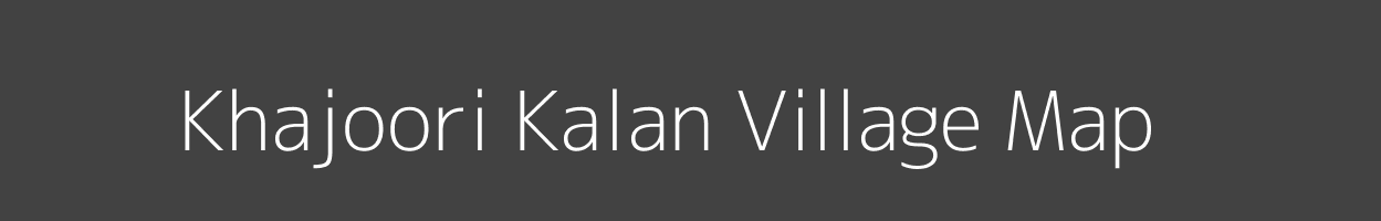 Map of Khajoori Kalan Village in Rajasthan Image