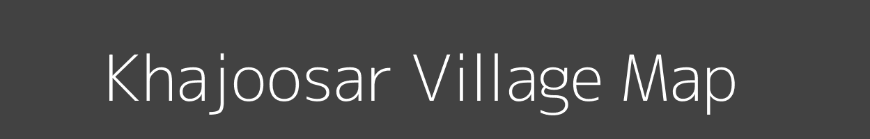 Map of Khajoosar Village in Rajasthan Image