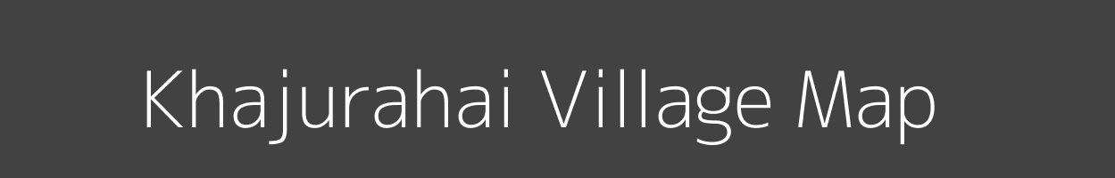 Map of Khajurahai Village in Madhya Pradesh Image