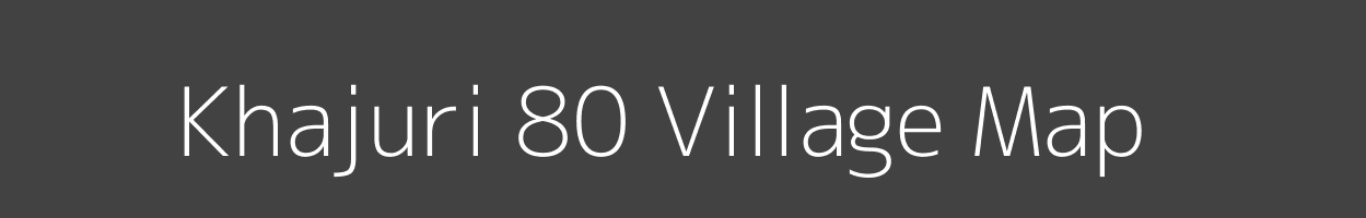 Map of Khajuri 80 Village in Madhya Pradesh Image