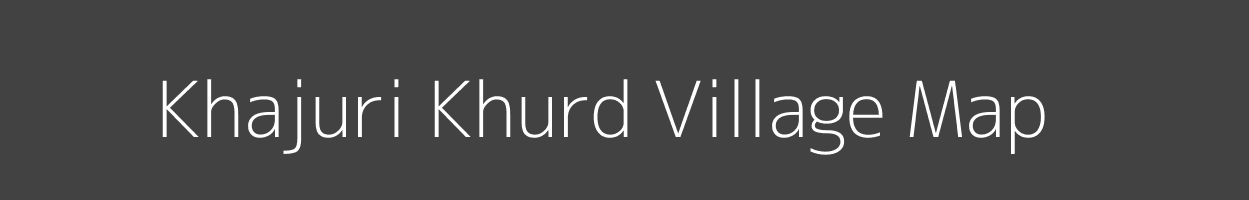 Map of Khajuri Khurd Village in Uttar Pradesh Image