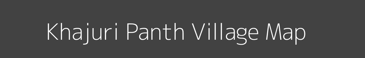 Map of Khajuri Panth Village in Madhya Pradesh Image