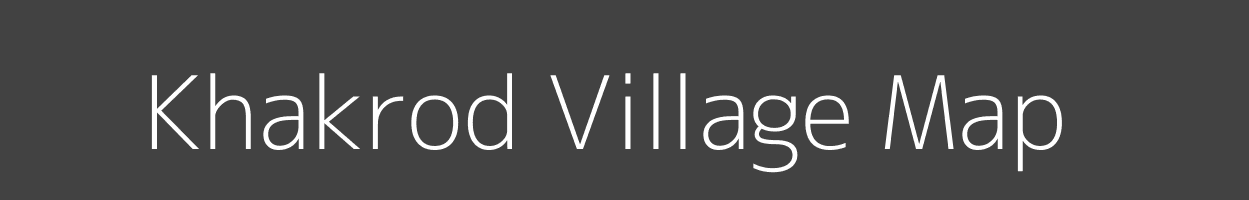 Map of Khakrod Village in Madhya Pradesh Image