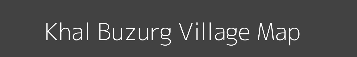 Map of Khal Buzurg Village in Madhya Pradesh Image