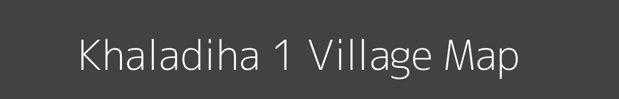 Map of Khaladiha 1 Village in Odisha Image