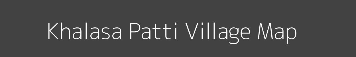 Map of Khalasa Patti Village in Uttar Pradesh Image