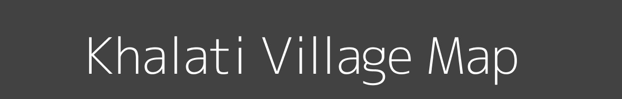 Map of Khalati Village in Maharashtra Image