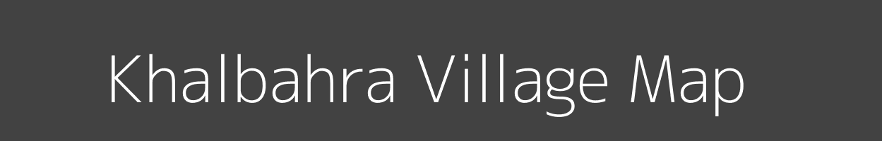 Map of Khalbahra Village in Madhya Pradesh Image