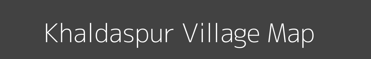 Map of Khaldaspur Village in Bihar Image