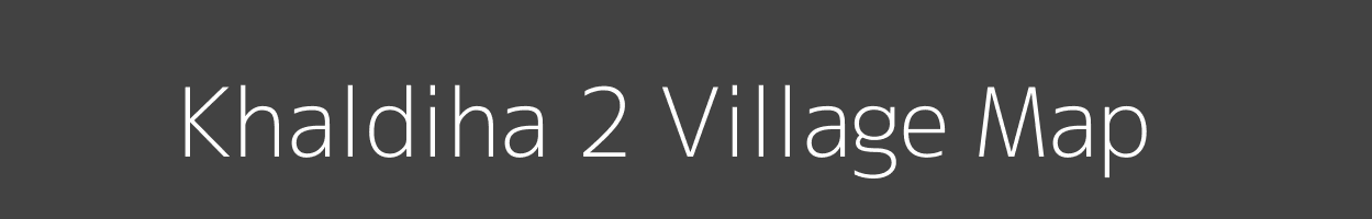 Map of Khaldiha 2 Village in Odisha Image