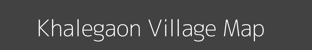 Map of Khalegaon Village in Maharashtra Image