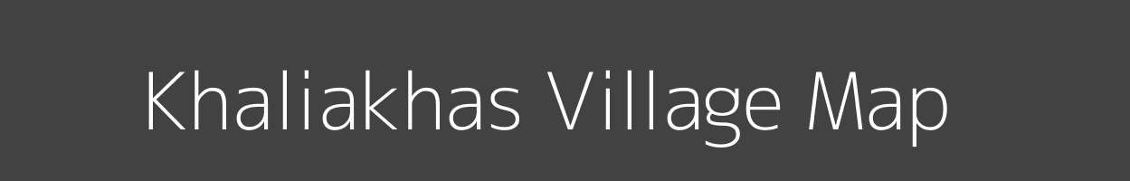 Map of Khaliakhas Village in Uttar Pradesh Image