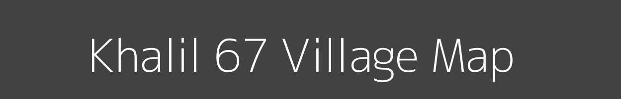 Map of Khalil 67 Village in Punjab Image