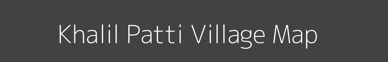 Map of Khalil Patti Village in Uttar Pradesh Image