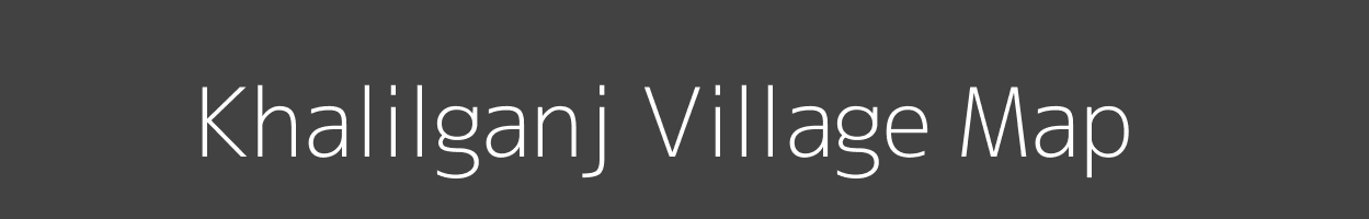 Map of Khalilganj Village in Uttar Pradesh Image