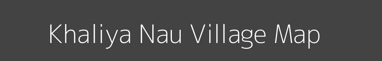 Map of Khaliya Nau Village in Rajasthan Image