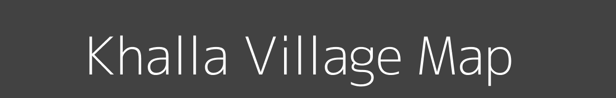 Map of Khalla Village in Madhya Pradesh Image