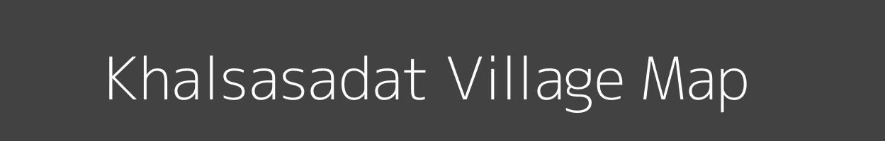 Map of Khalsasadat Village in Uttar Pradesh Image