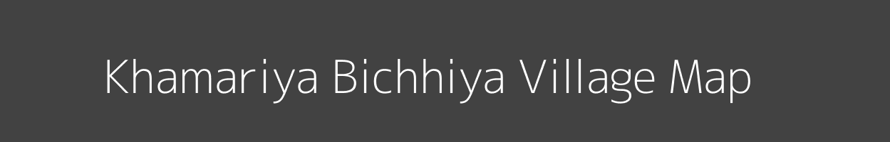 Map of Khamariya Bichhiya Village in Madhya Pradesh Image