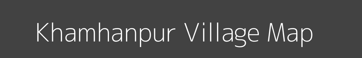 Map of Khamhanpur Village in Uttar Pradesh Image