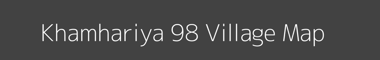 Map of Khamhariya 98 Village in Madhya Pradesh Image