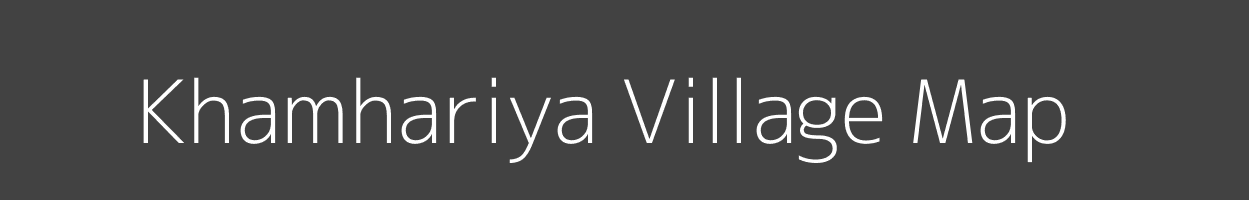 Map of Khamhariya Village in Madhya Pradesh Image
