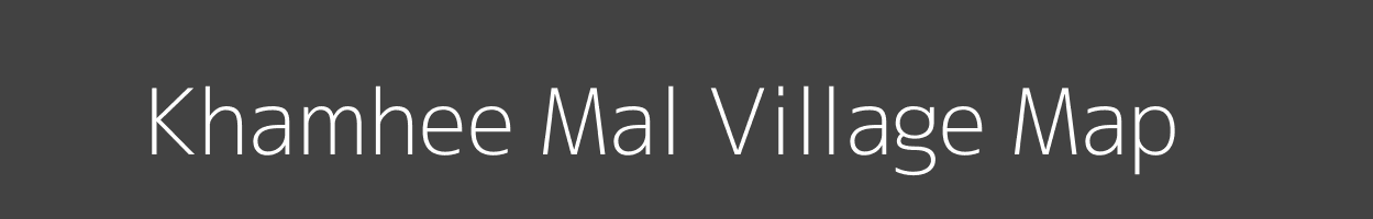 Map of Khamhee Mal Village in Madhya Pradesh Image