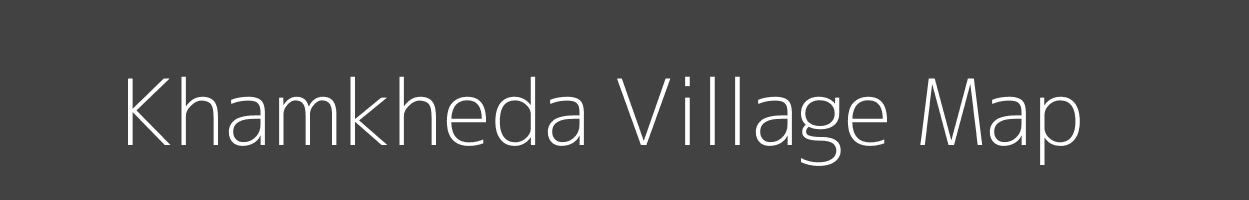 Map of Khamkheda Village in Madhya Pradesh Image